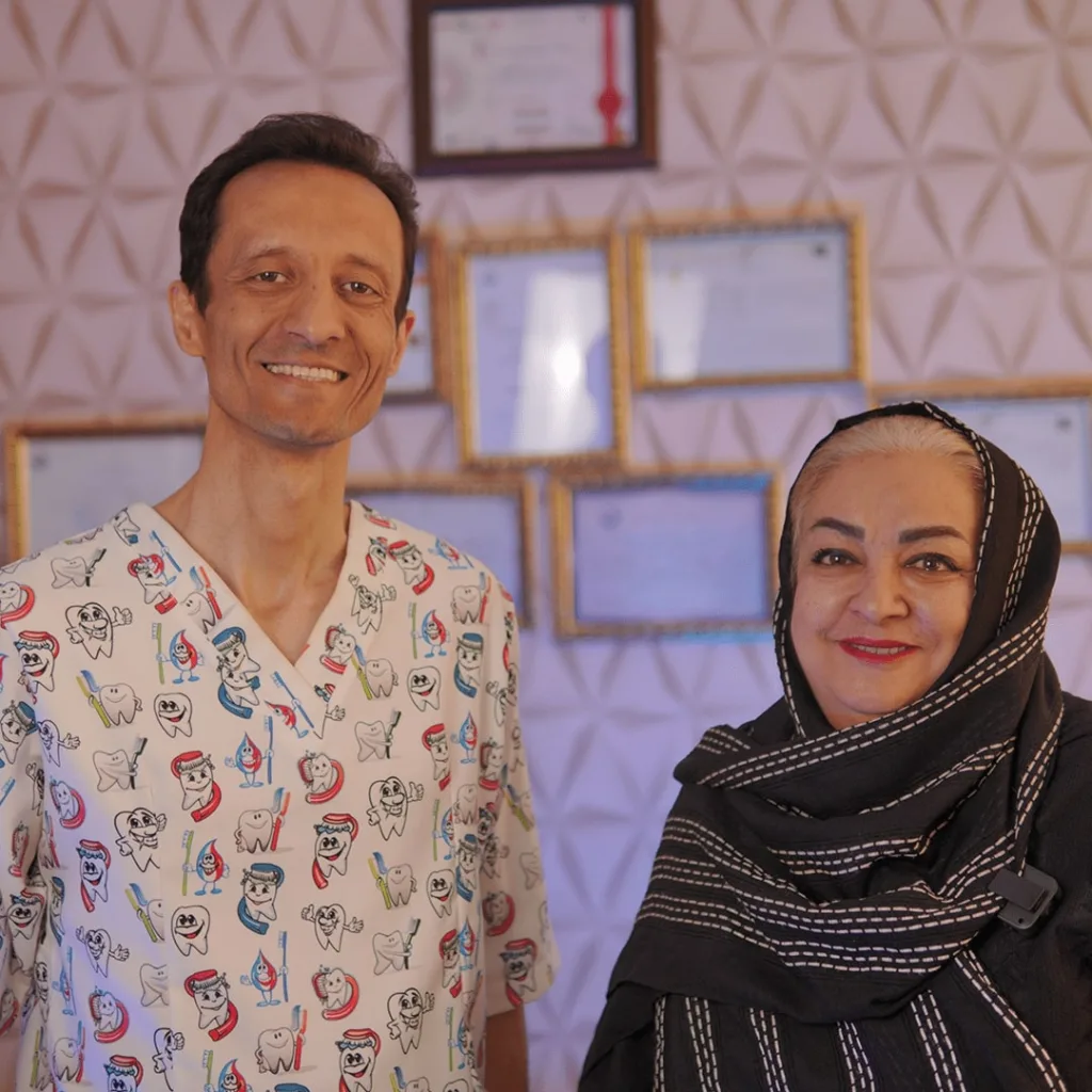 نمونه کار دندانسازی اسپید